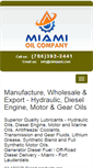 Mobile Screenshot of oilmiami.com